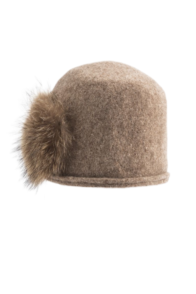 Canadian Hat Canadian Hat Cici Ormos with Side Pom