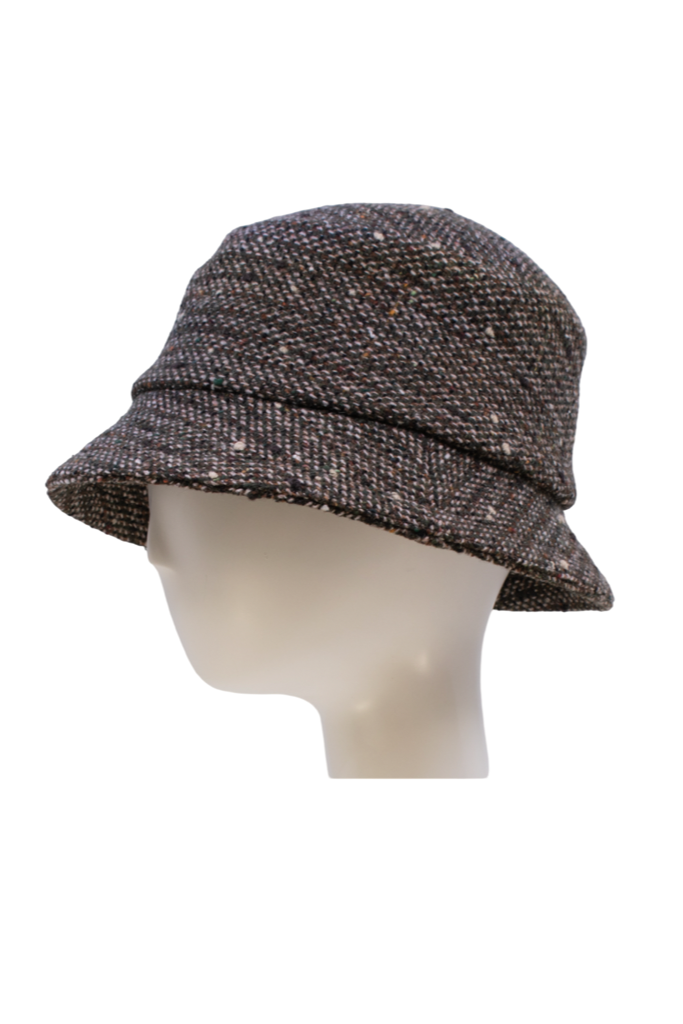 Lillie and Cohoe Lillie and Cohoe Green Tweeds Avery Bucket Hat